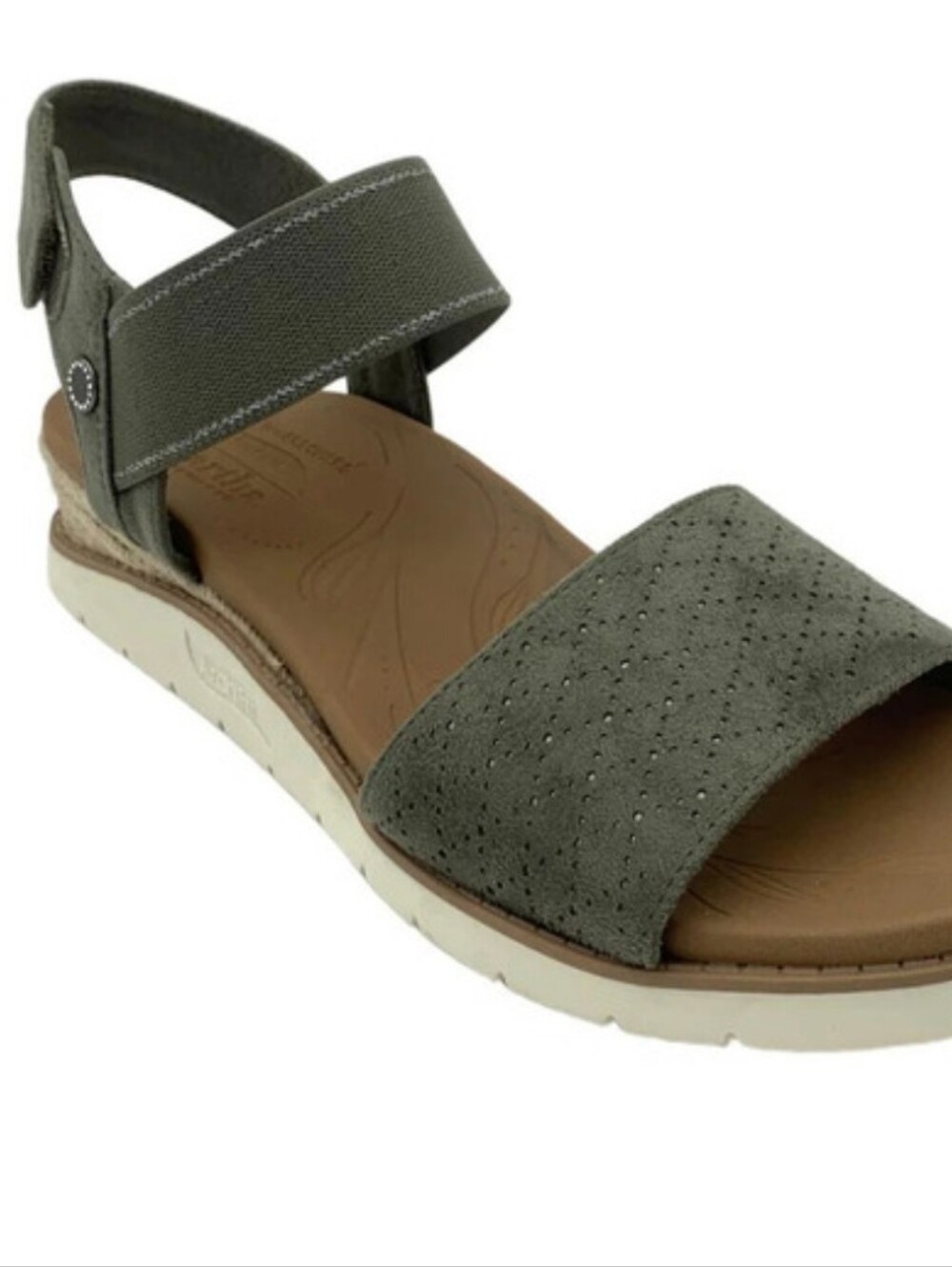 Skechers Bob's Martha Stewart Women’s Olive Comfort Strap Sandal